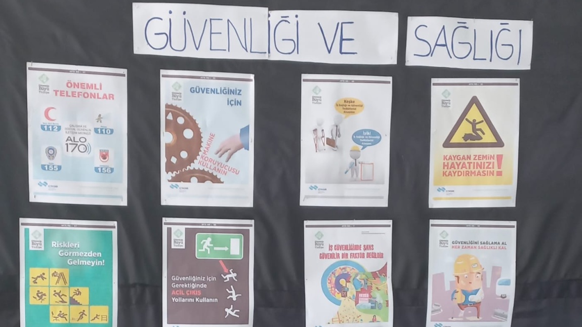 İş Sağlığı ve Güvenliği Haftası kapsamında yapılan çalışmalar.